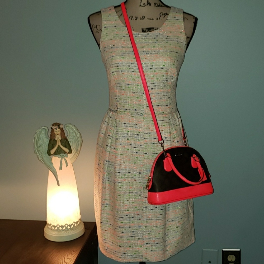 New J. Crew Multicolored Tweed Sleeveless Dress - Picture 2 of 9